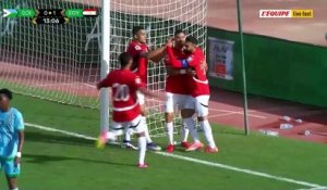 Le but de Mohamed Salah avec l'Egypte - Foot - Qualif. Coupe du monde