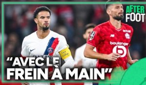 "Avec le frein à main", Giroud reconnait que Lille aurait pu mieux faire face au PSG