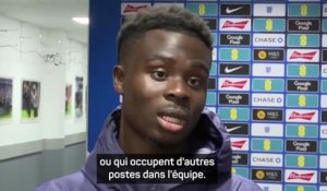 Angleterre - Saka : "La concurrence ne peut faire ressortir que le meilleur de chacun"