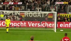 Le résumé de Allemagne - Luxembourg - Foot - Qualif CM - Europe