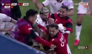 Le but victorieux de l’Albanie en Serbie - Foot - Qualif. Coupe du monde