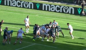 TOP 14 - Essai de Facundo ISA (SP) - Section Paloise - Aviron Bayonnais