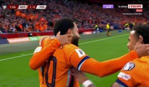 Le beau mouvement collectif des Pays-Bas conclu par Malen - Foot - Qualif. Coupe du monde