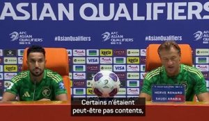 Arabie saoudite - Hervé Renard : "Merci de m'avoir rappelé !"