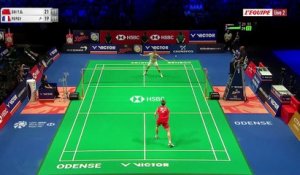 Le résumé de Christo Popov - Shi Yu Qi - Badminton - Open du Danemark