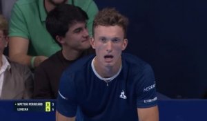 Bruxelles - Mpetshi Perricard s'incline face au sang froid de Lehecka