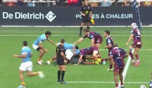 TOP 14 - Essai de Adrien DRAULT (UBB) - USA Perpignan - Union Bordeaux-Bègles