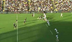 TOP 14 - Essai de Ihaia WEST (SR) - Stade Rochelais - US Montauban