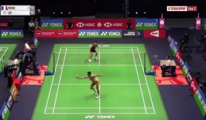 Le replay du 1er tour de Toma Junior Popov - Badminton - Internationaux de France