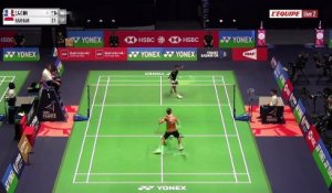 Alex Lanier sorti d'entrée à Cesson-Sévigné - Badminton - Internationaux de France