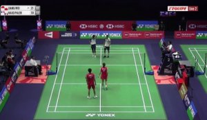 Pas d'exploit pour la paire française Maio/Palermo - Badminton - Internationaux de France