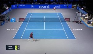 Vienne - Sinner expéditif contre Altmaier