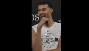 Spurs - Wembanyama provoque l'hilarité générale en "prankant" Keldon Johnson