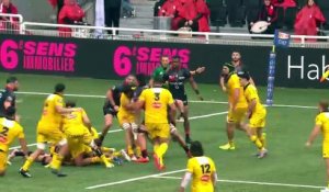 TOP 14 - Essai de Paul BOUDEHENT (SR) - LOU Rugby - Stade Rochelais