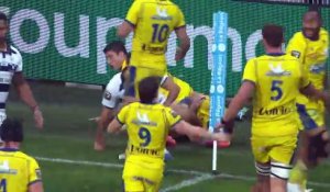 TOP 14 - Essai de Alex NEWSOME (ASM) - ASM Clermont - Castres Olympique