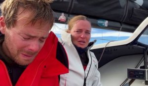 La détresse de deux skippeurs belges sur la Transat Café L’Or : la voile de leur bateau déchirée par… un avion privé - Voile - Transat Café L'Or