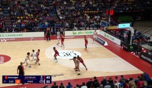 Les points marquants de Nadir Hifi contre Milan - Basket - Euroligue (H) - Paris Basketball