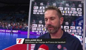 Guillaume Gille : « Un vrai bon match de travail » - Hand - Matches Amicaux