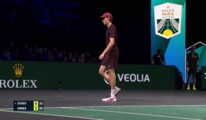 Sinner intraitable face à Zverev - Tennis - Rolex Paris Masters