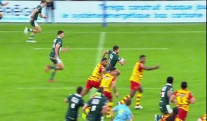 TOP 14 - Essai de Axel DESPERES (SP) - Section Paloise - USA Perpignan