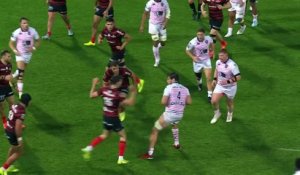 TOP 14 - Essai de Noah NENE (SFP) - Stade Toulousain - Stade Français Paris