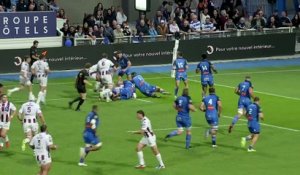 TOP 14 - Essai de Marko GAZZOTTI (UBB) - Castres Olympique - Union Bordeaux-Bègles