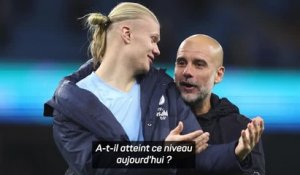 Man City - Guardiola compare Haaland à Ronaldo et Messi