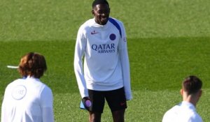 PSG - Dembélé bien présent à l’entraînement, sous les yeux de Luis Campos et Nasser