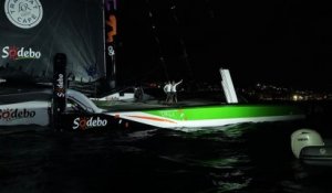 Thomas Coville et Benjamin Schwartz deuxièmes de la Transat Café L'Or sur Sodebo Ultim 3 - Voile - Transat Café L'Or