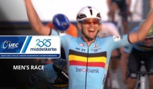 Cyclo-cross - UEC Championnats d'Europe 2025 - Toon Aerts bat Thibau Nys chez les Hommes... triplé belge, une course folle