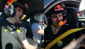 Cyclisme 2025 - Wout Van Aert, en Amérique... cette fois, WVA est dans une Porsche sur un circuit