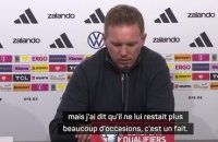 Allemagne - Le gros coup de pression de Nagelsmann à Leroy Sané