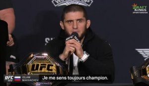 UFC 322 - Makhachev : "Je me sens toujours champion"