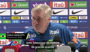 Brésil - Ancelotti : "Ce Sénégal peut être une des surprises de la Coupe du monde"