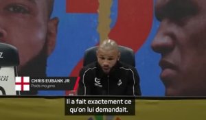 Poids moyens - Eubank Jr : "J’ai essayé de faire de mon mieux"