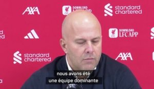 Liverpool - Arne Slot : "C'est ma responsabilité !"