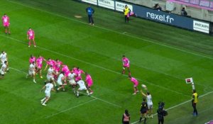 TOP 14 - Essai de Léo AMETLLA (RCT) - Stade Français Paris - RC Toulon