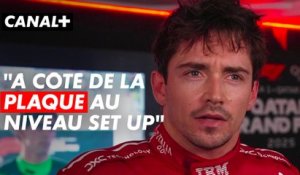Charles Leclerc très énervé après la course sprint du Grand Prix du Qatar - F1