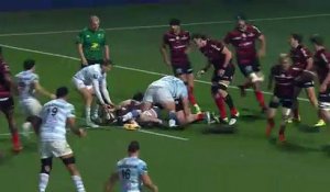 TOP 14 - Essai de Romain TAOFIFENUA (R92) - Stade Toulousain - Racing 92