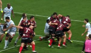 TOP 14 - Essai de Efrain ELIAS (ST) - Stade Toulousain - Racing 92