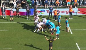 TOP 14 - Essai de Salesi RAYASI (UBB) - Montpellier Hérault Rugby - Union Bordeaux-Bègles