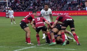 TOP 14 - Essai de Baptiste SERIN (RCT) - RC Toulon - US Montauban