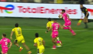 TOP 14 - Essai de Léo BARRE 2 (SFP) - ASM Clermont - Stade Français Paris