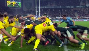 TOP 14 - Essai de Thomas LACLAYAT (SP) - Section Paloise - Stade Rochelais