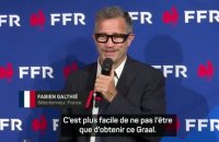 Bleus - Galthié : "Notre ambition, c’est de gagner"