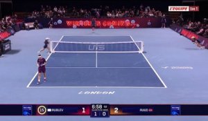 Le replay de la demi-finale Ruud - Rublev à Londres - Tennis - UTS