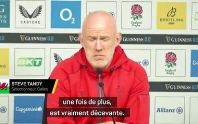 Galles - Tandy : "Pas au niveau pour le moment"
