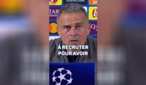 PSG - Enrique : "Le mercato ? Nous sommes ouverts à tout"