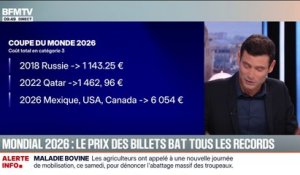 "Je vais devoir regarder la compétition à la télé": les supporters déplorent les prix exorbitants du Mondial de football 2026