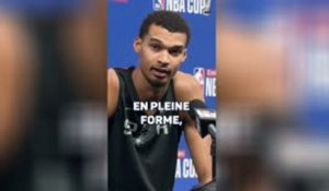 Spurs - Wembanyama : "Revenir trop tôt aurait été une erreur"